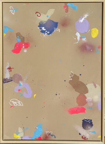 Dust of Color by Martina Gvizdova, Painting for Sale on Select