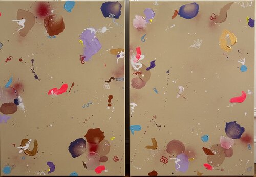 Neon Bloom by Martina Gvizdova, Painting for Sale on Select