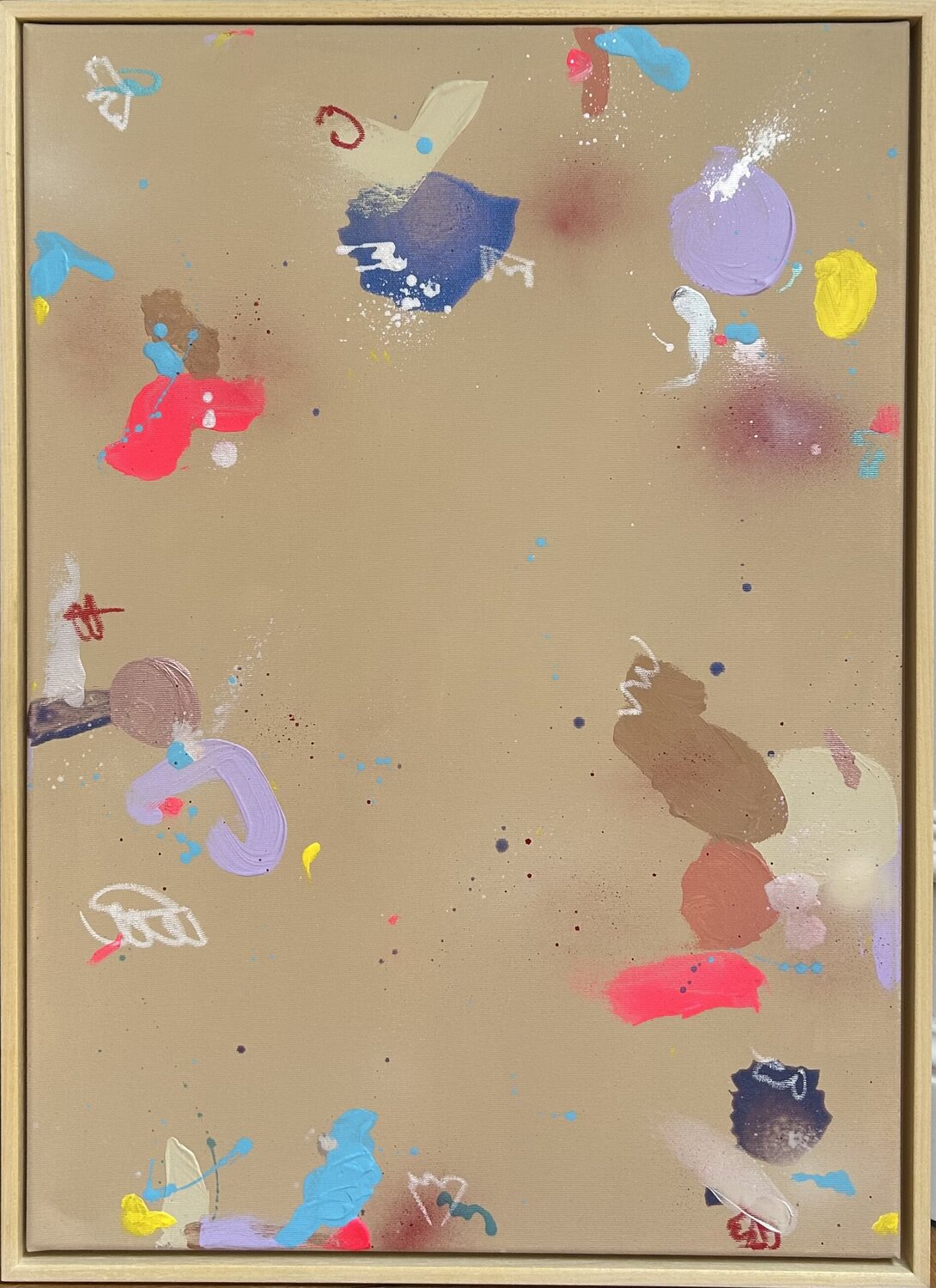 Dust of Color Martina Gvizdova Original painting for sale