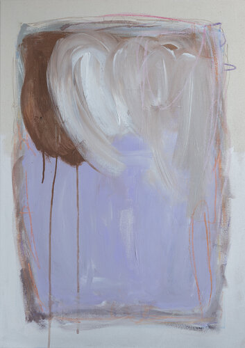 Abstract Brush Strokes 336 by Mareike Böhmer, Painting for Sale on Select
