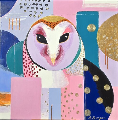 Olympic Parrot by Anna Burger, Painting for Sale on Select