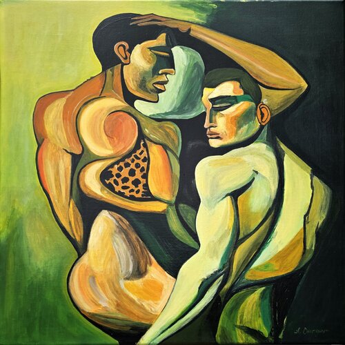 Instinct Without Permission by Anna Burger, Painting for Sale on Select
