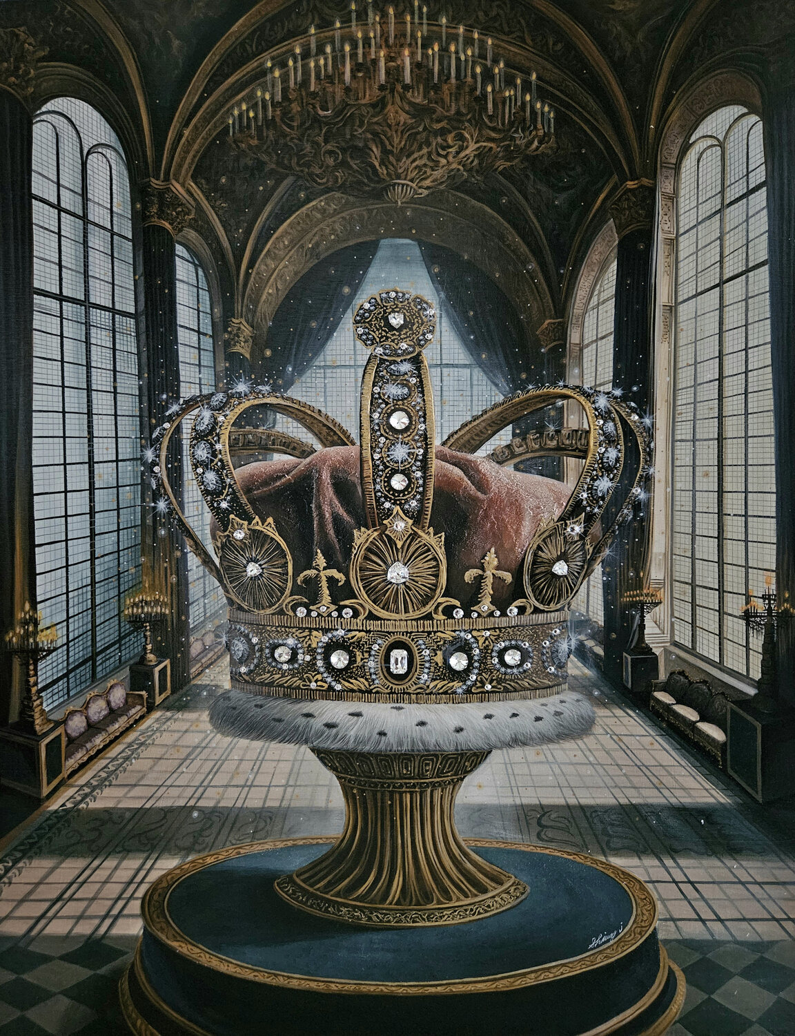 Genesis-23 Yejin Shin Original painting for sale