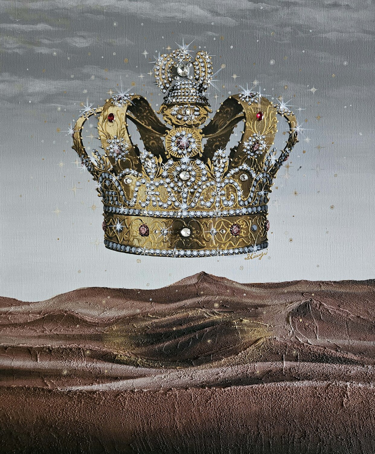 Genesis-15 Yejin Shin Original painting for sale