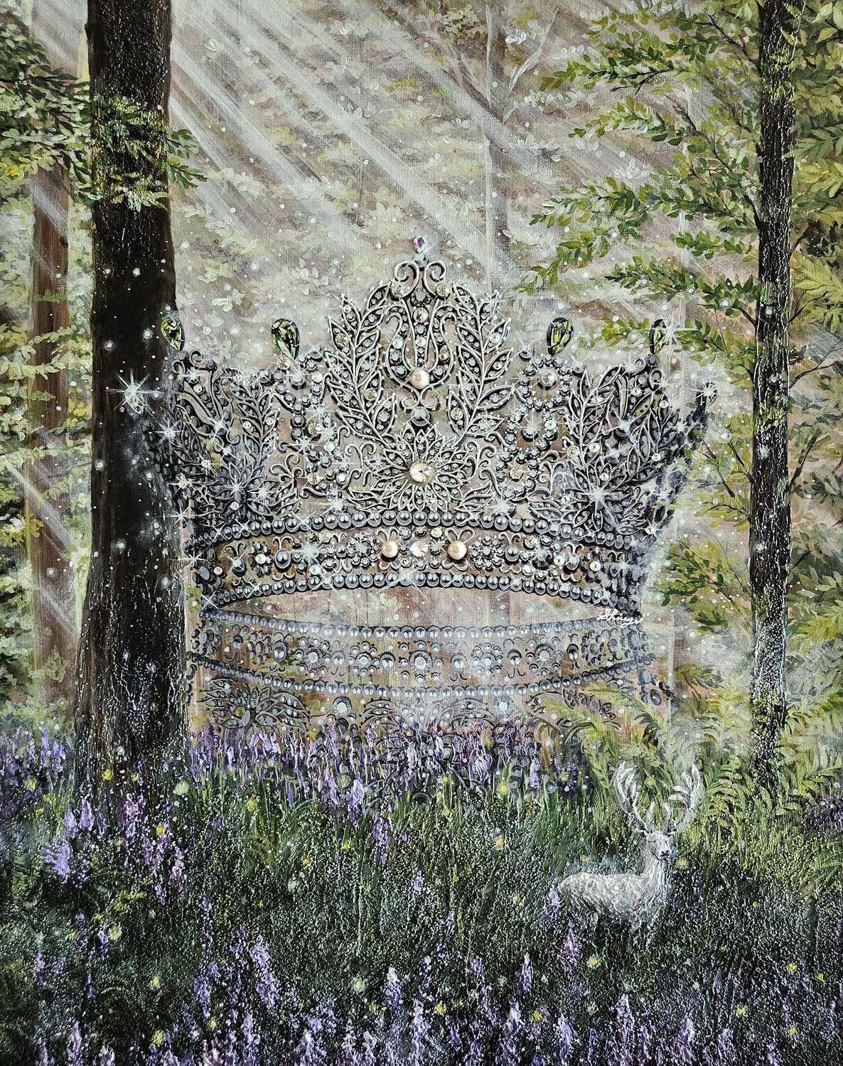 Genesis-25 Yejin Shin Original painting for sale