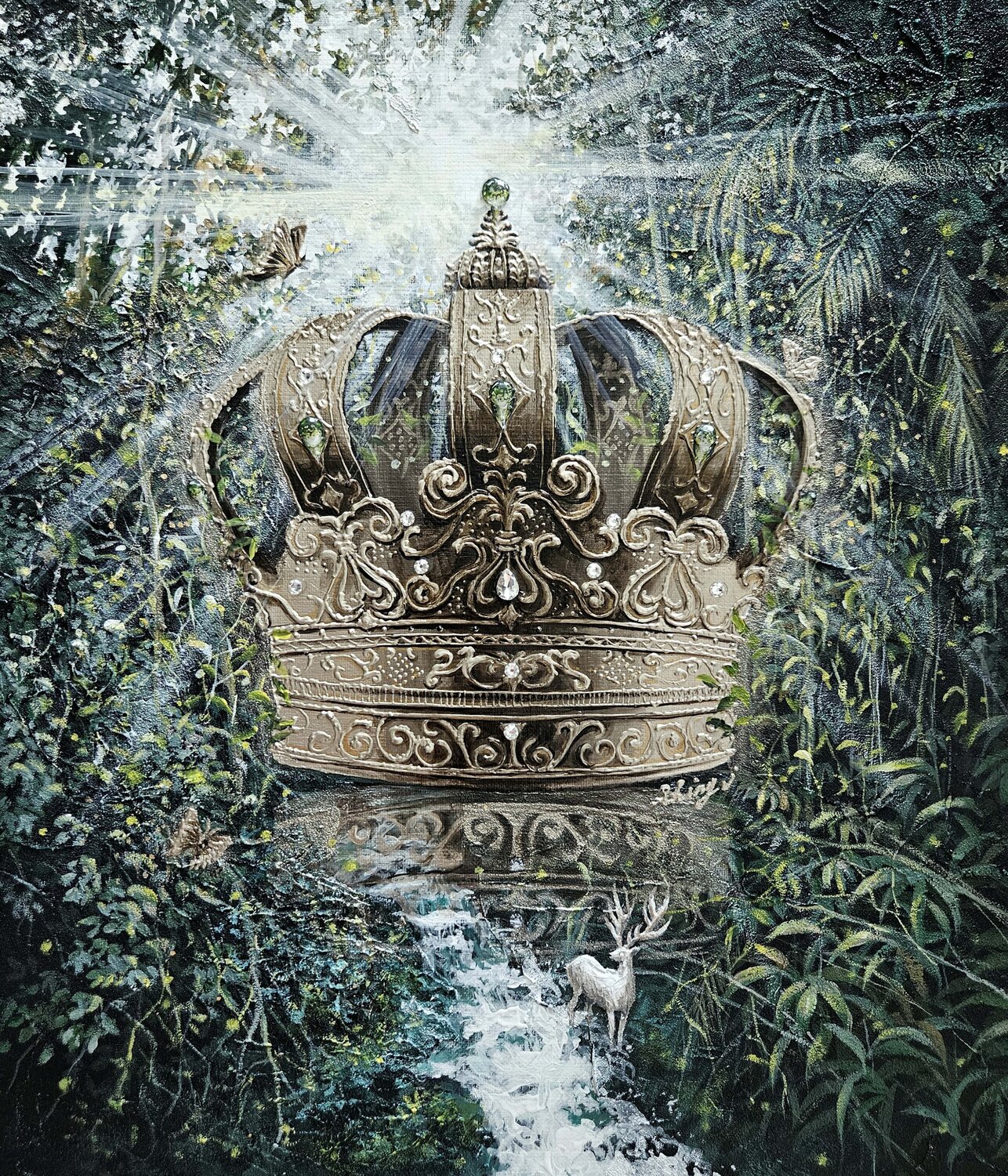Genesis-44 Yejin Shin Original painting for sale