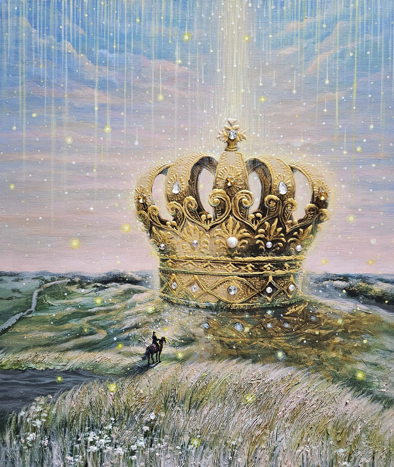 Genesis-48 Yejin Shin Original painting for sale