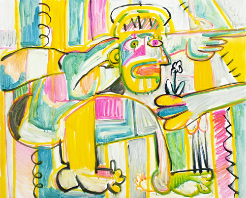 Flower to you by Hirofumi Miyauchi (Andecian), Painting for Sale on Select