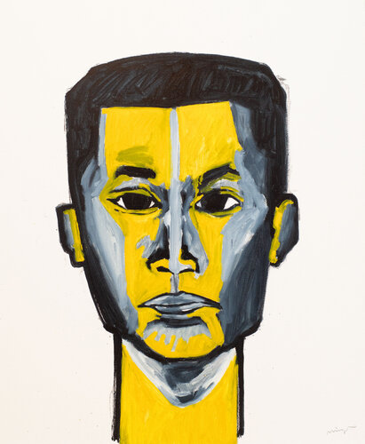 Self Portrait by Hirofumi Miyauchi (Andecian), Painting for Sale on Select