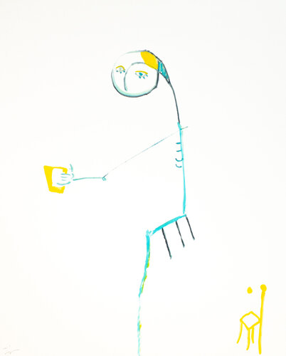 Mr. Welcome by Hirofumi Miyauchi (Andecian), Painting for Sale on Select