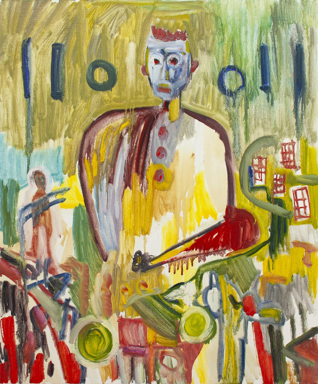 Something to talk Hirofumi Miyauchi (Andecian) Original painting for sale
