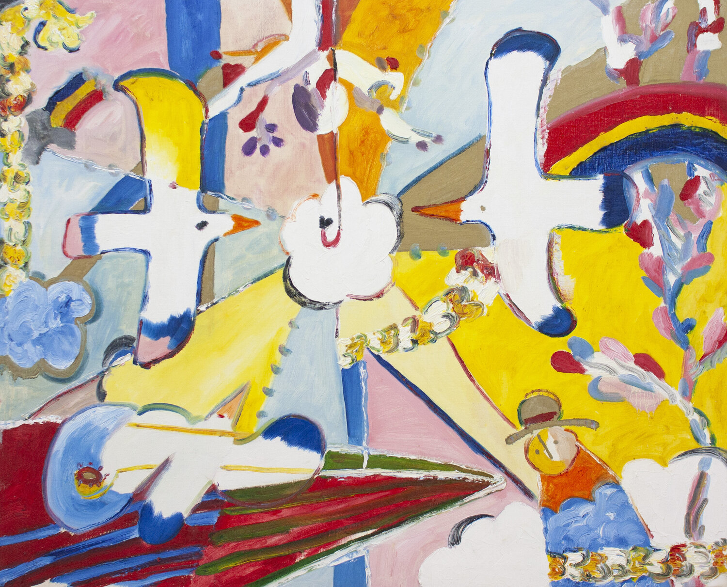 Seagull fishing Hirofumi Miyauchi (Andecian) Original painting for sale