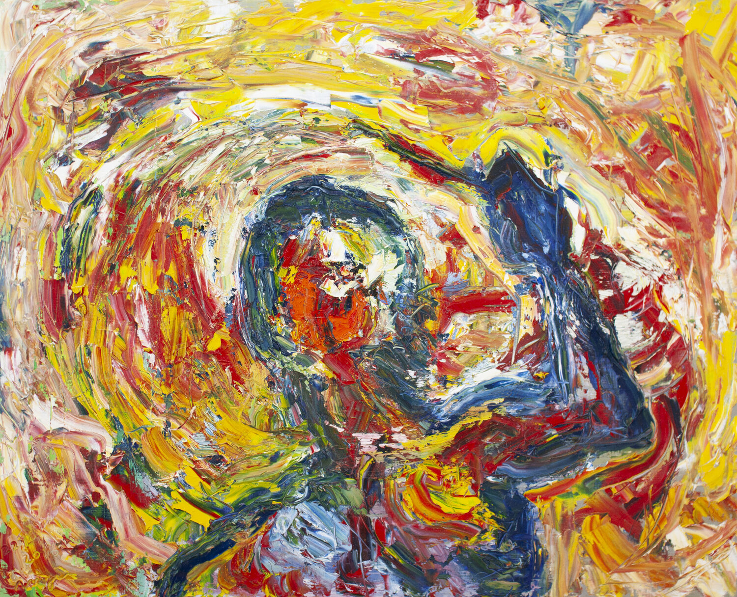 Shadow of a painter Hirofumi Miyauchi (Andecian) Original painting for sale