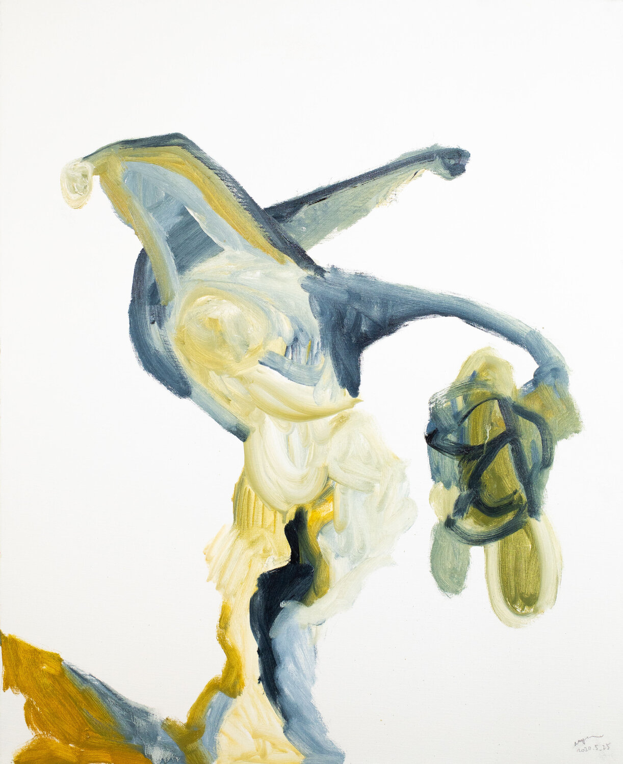 Voice of body 4/6 Hirofumi Miyauchi (Andecian) Original painting for sale