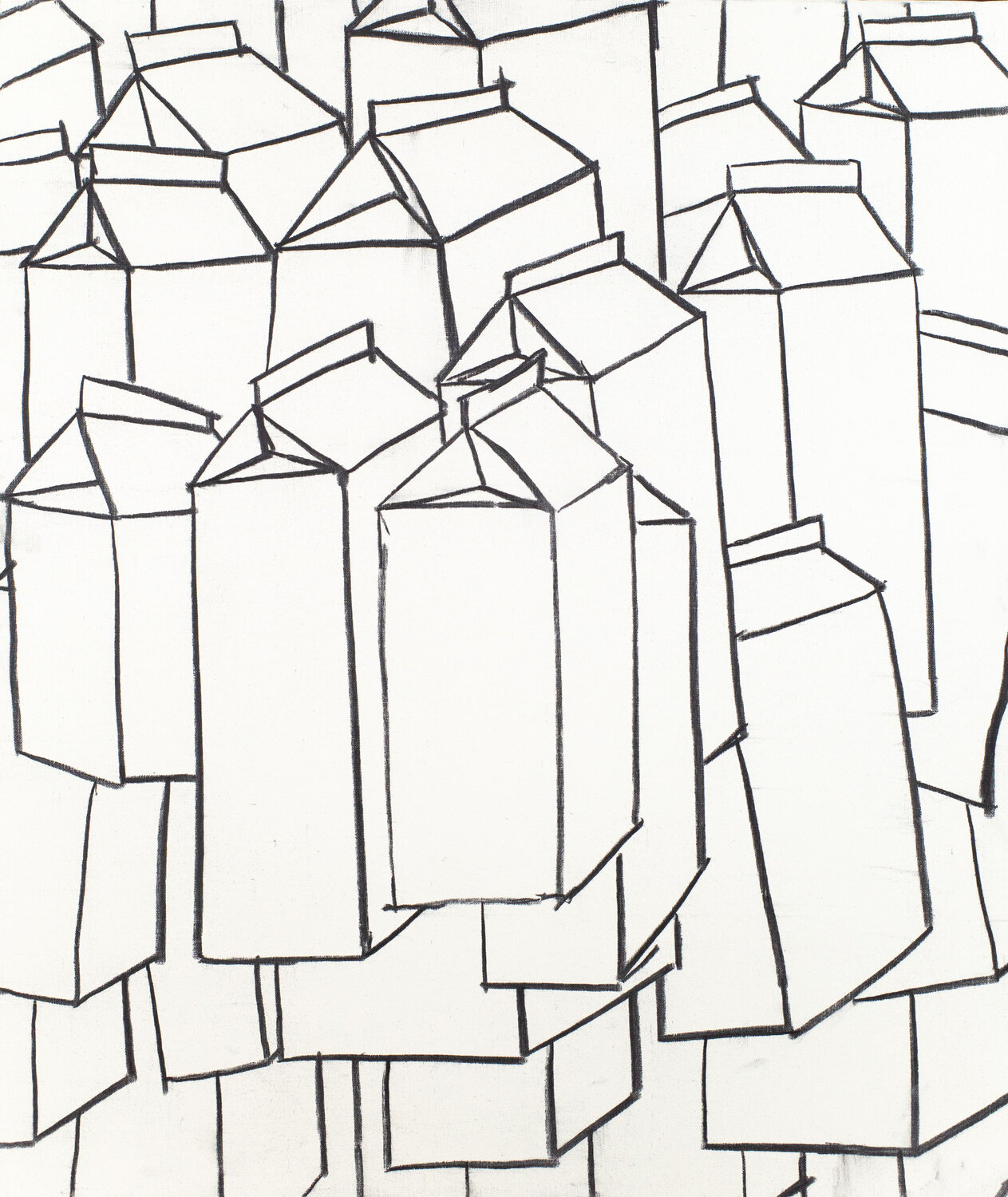 Milk packs Hirofumi Miyauchi (Andecian) Original painting for sale