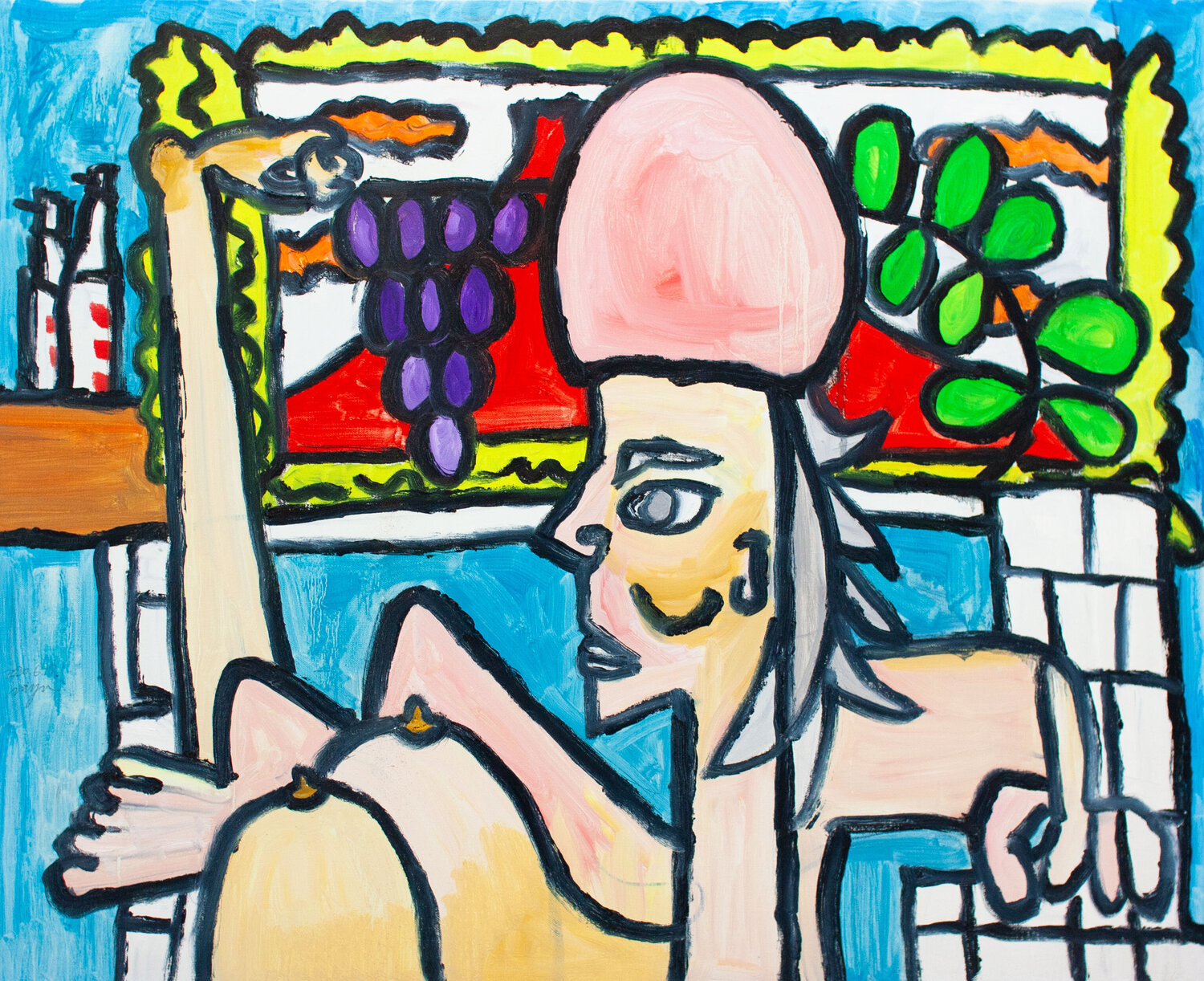 Bath time! Hirofumi Miyauchi (Andecian) Original painting for sale