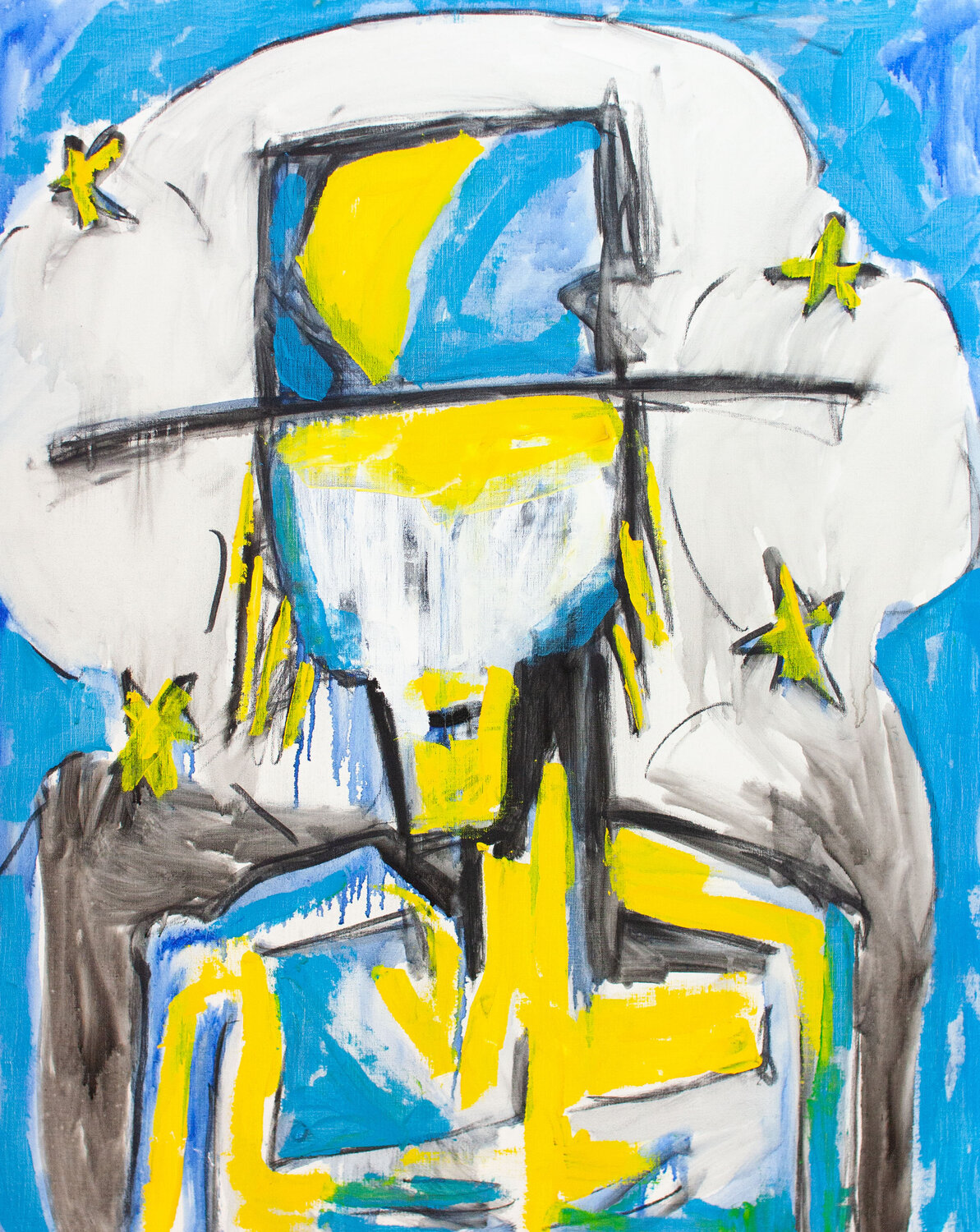 Hat san Hirofumi Miyauchi (Andecian) Original painting for sale