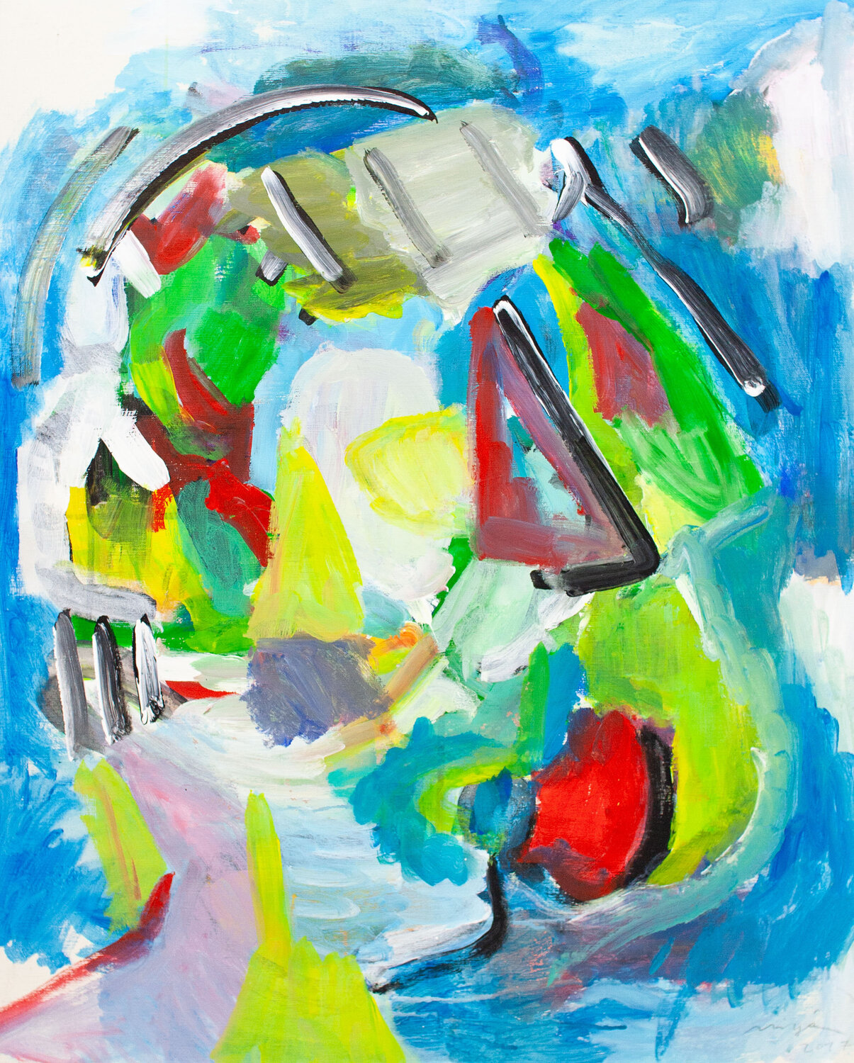 Voice Hirofumi Miyauchi (Andecian) Original painting for sale