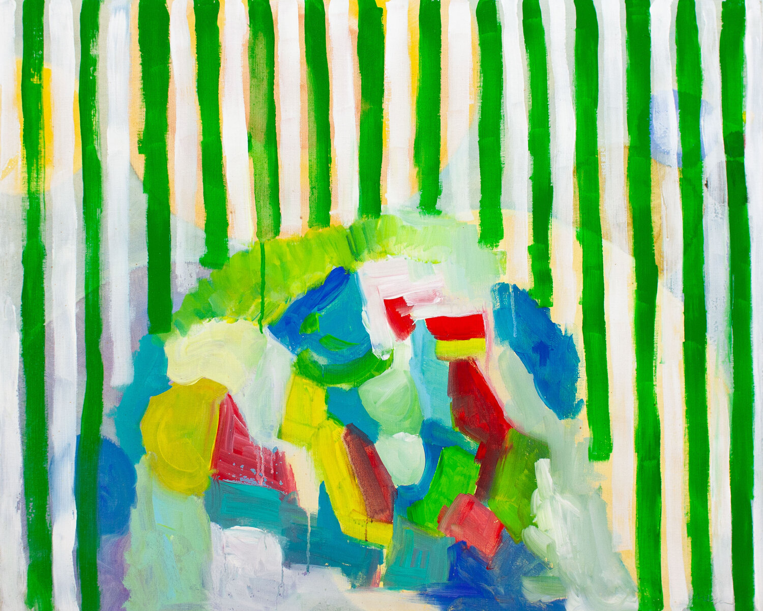 A hill Hirofumi Miyauchi (Andecian) Original painting for sale