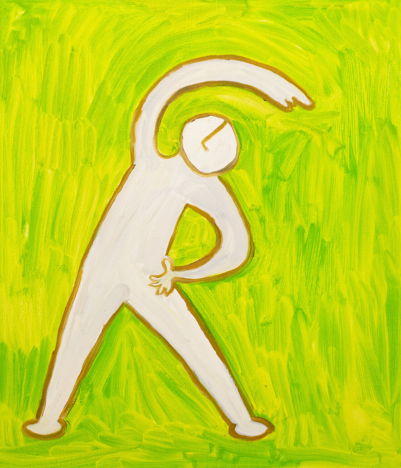 Exercise Hirofumi Miyauchi (Andecian) Original painting for sale