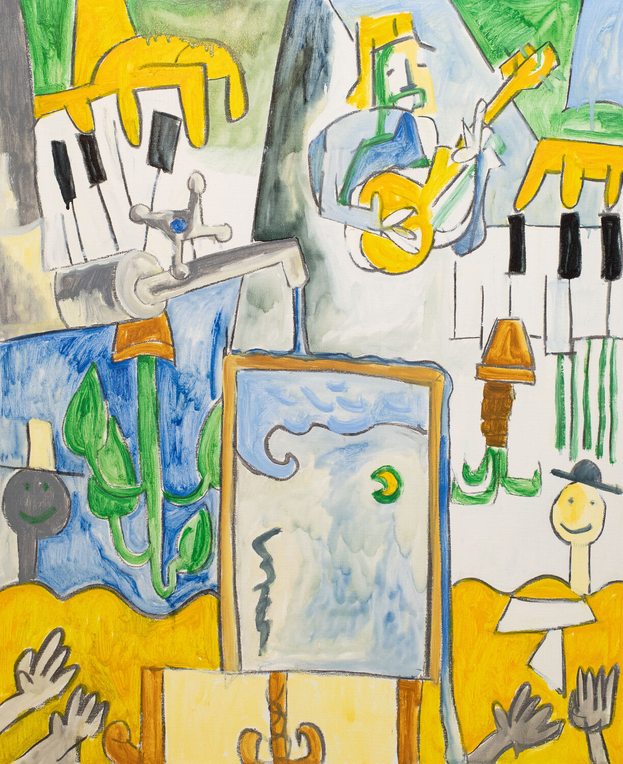 Lovely everyday life Hirofumi Miyauchi (Andecian) Original painting for sale