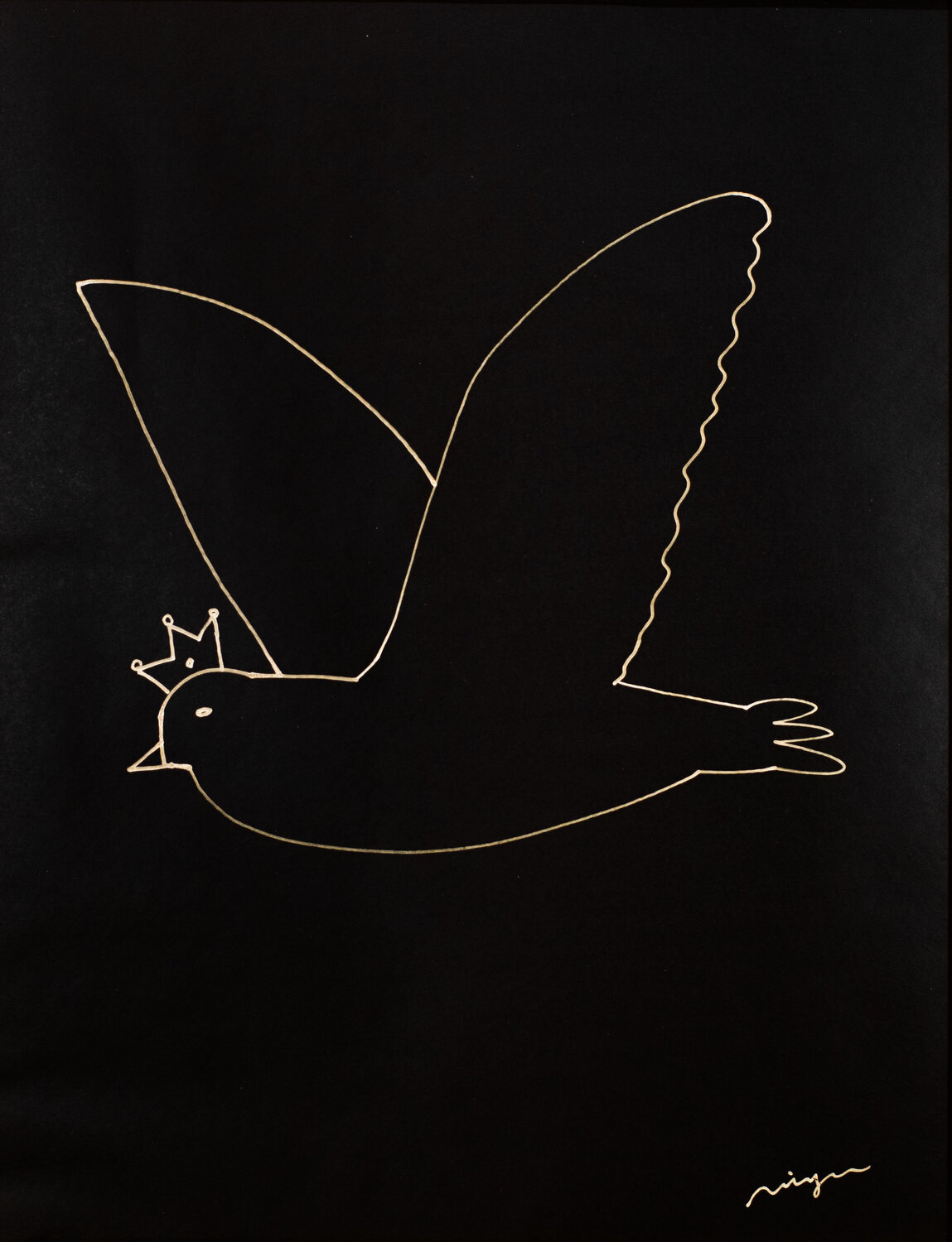 Seagull king Hirofumi Miyauchi (Andecian) Drawing for sale