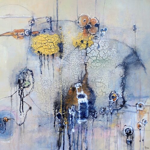 Das große Wimmeln by Cornelia Seibt, Painting for Sale on Select