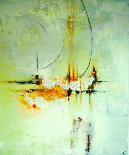 ägyptisches Gold by Cornelia Seibt, Painting for Sale on Select