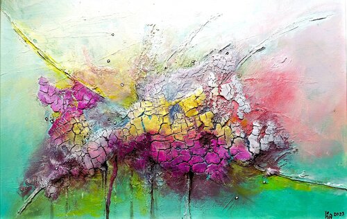 Gartenidylle by Cornelia Seibt, Painting for Sale on Select