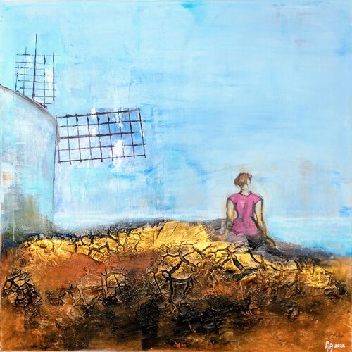 Entspannt by Cornelia Seibt, Painting for Sale on Select