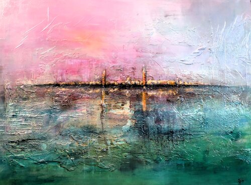 Erinnerung an Venedig by Cornelia Seibt, Painting for Sale on Select