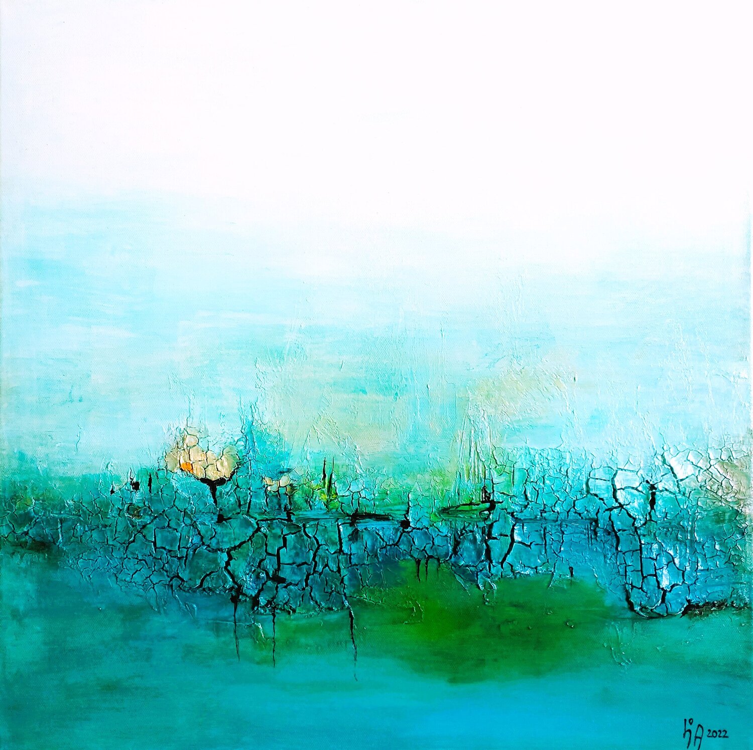 Frühlingserwachen Cornelia Seibt Original painting for sale