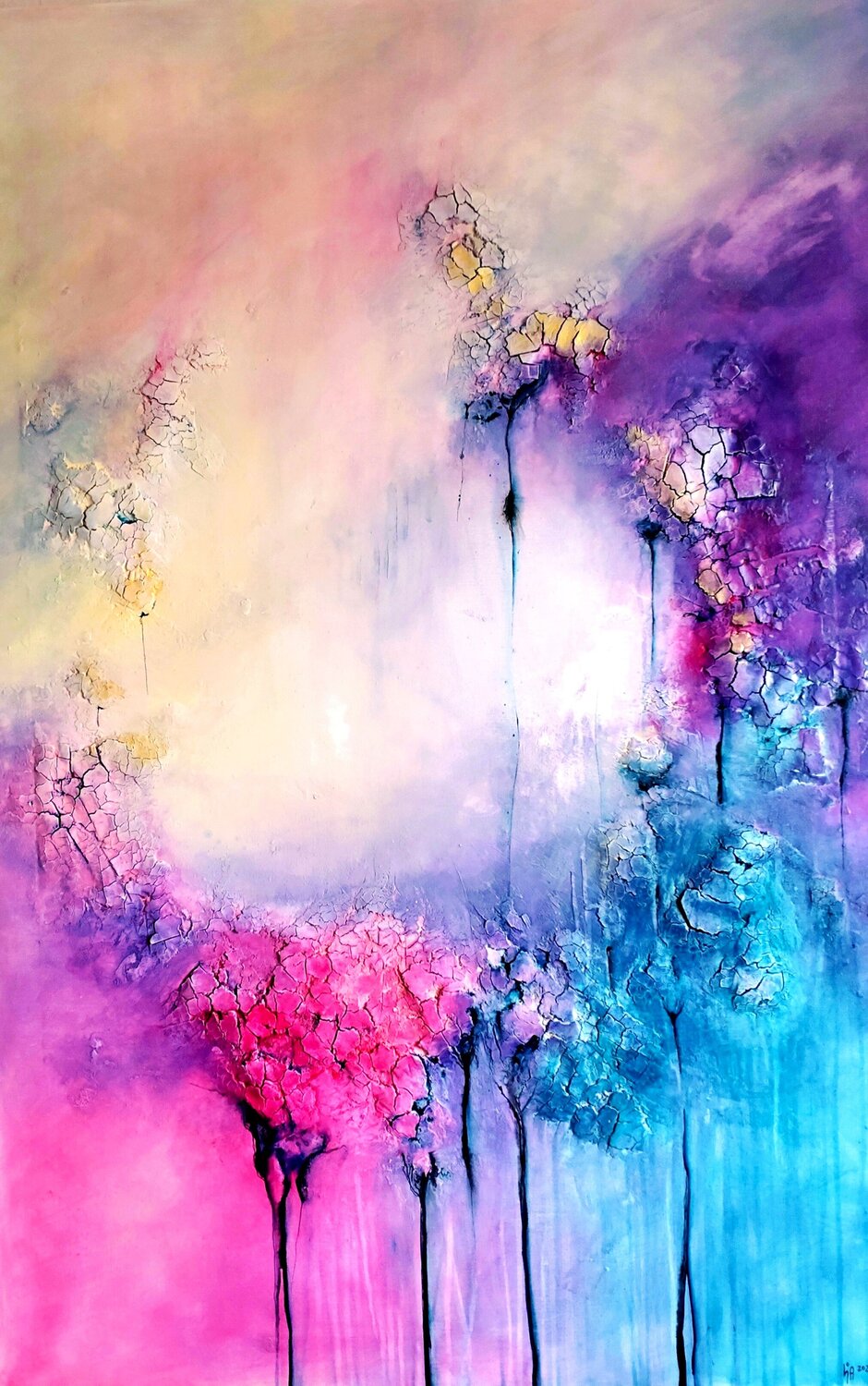 Romantik Cornelia Seibt Original painting for sale