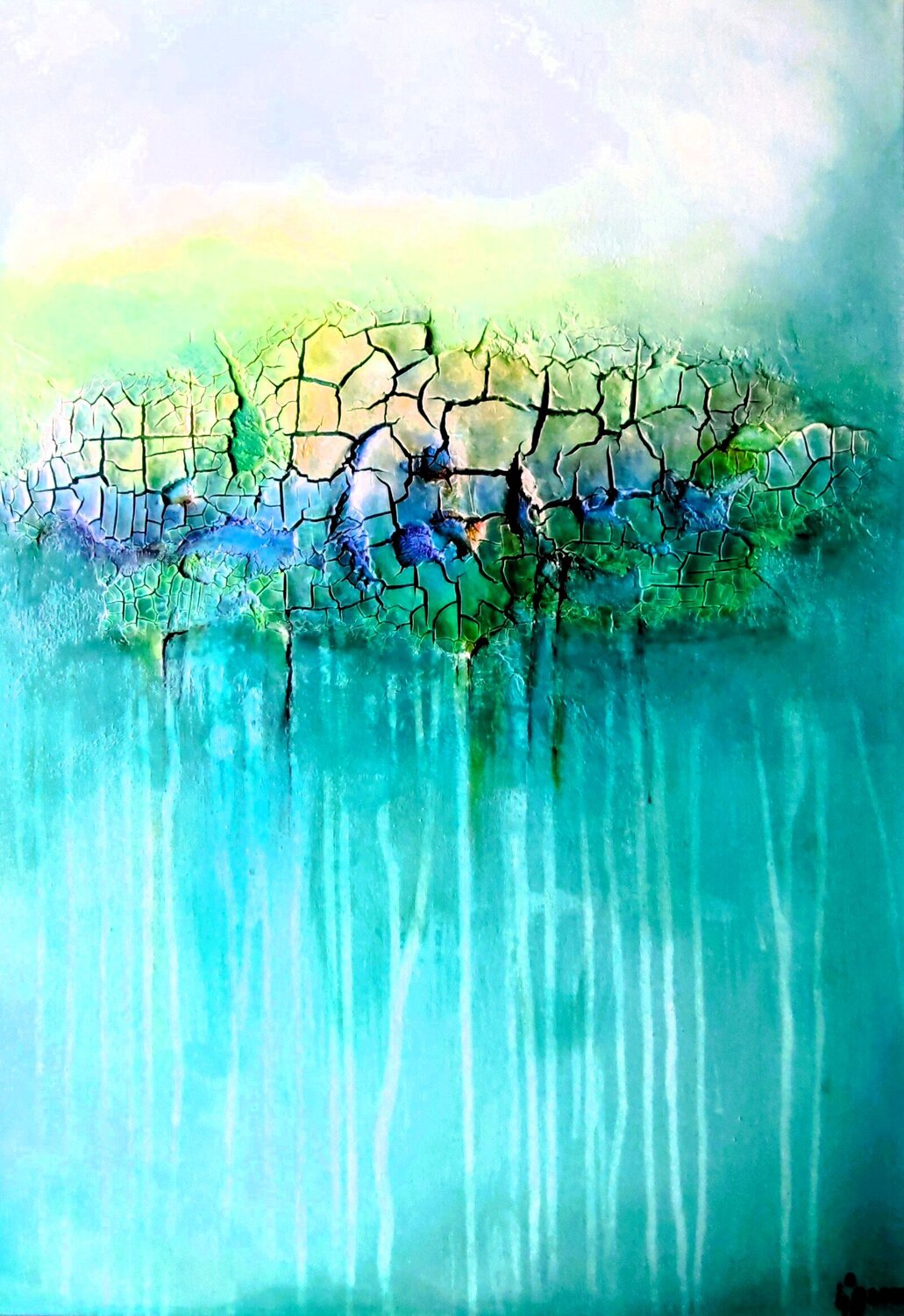 Dream V Cornelia Seibt Original painting for sale