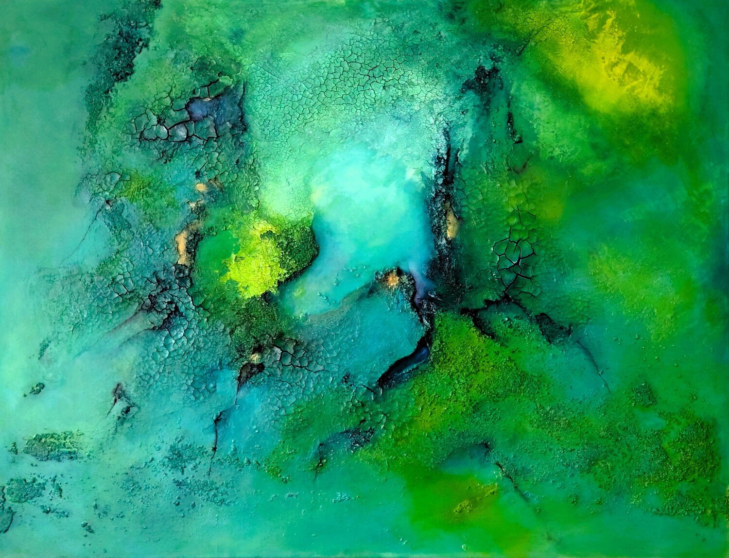 Amazonas Cornelia Seibt Original painting for sale