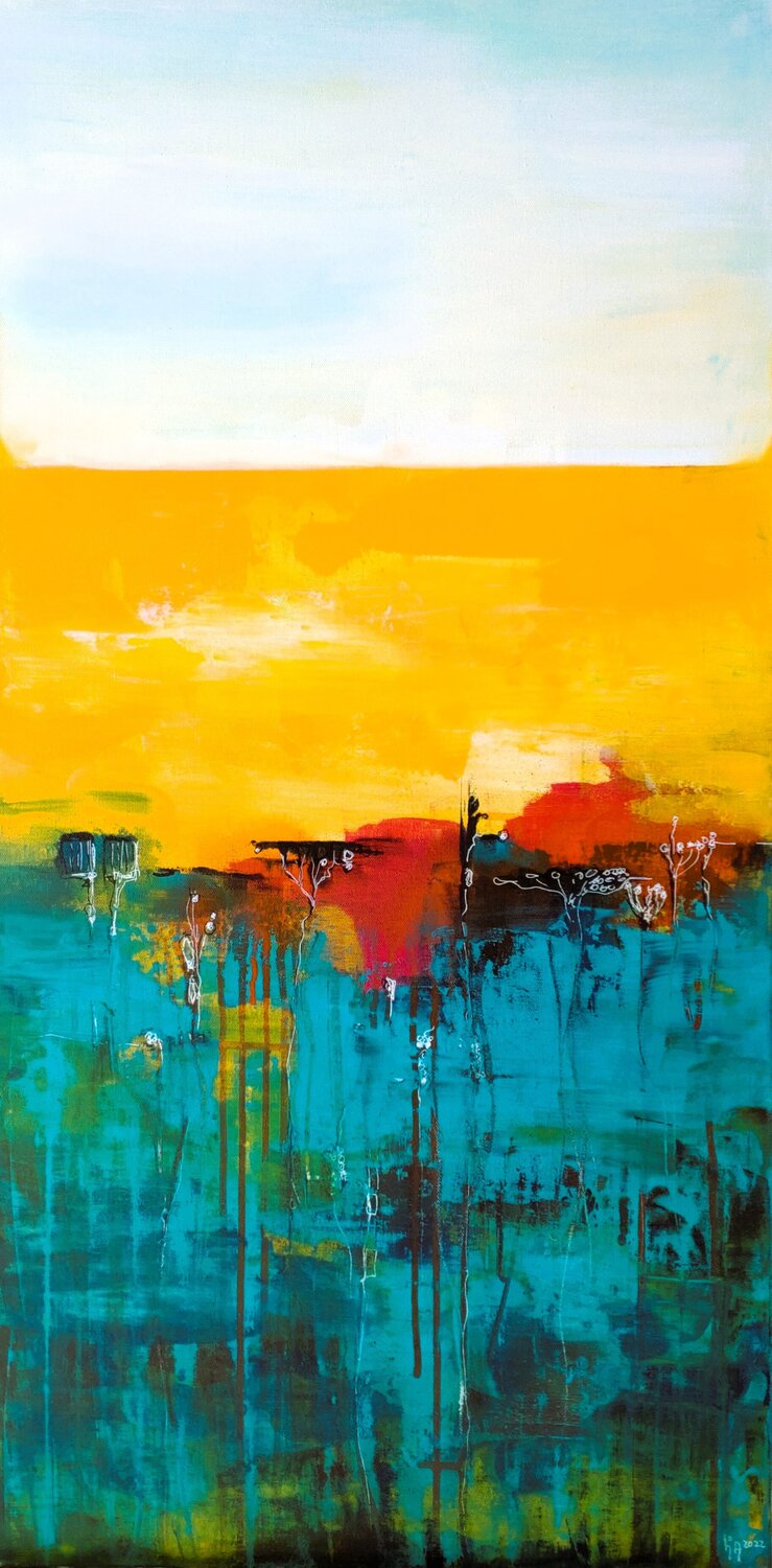 wildes Ibiza Cornelia Seibt Original painting for sale