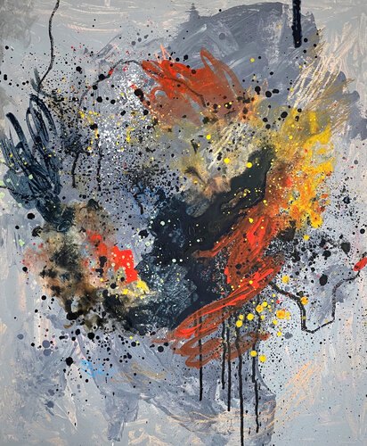 Protect your boundaries by Nataliia Chebarkova, Painting for Sale on Select