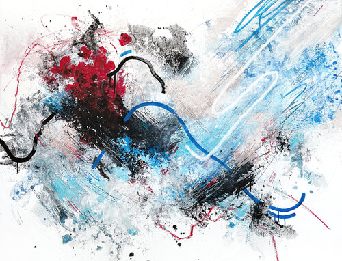 To Forget Impossible To Live by Nataliia Chebarkova, Painting for Sale on Select