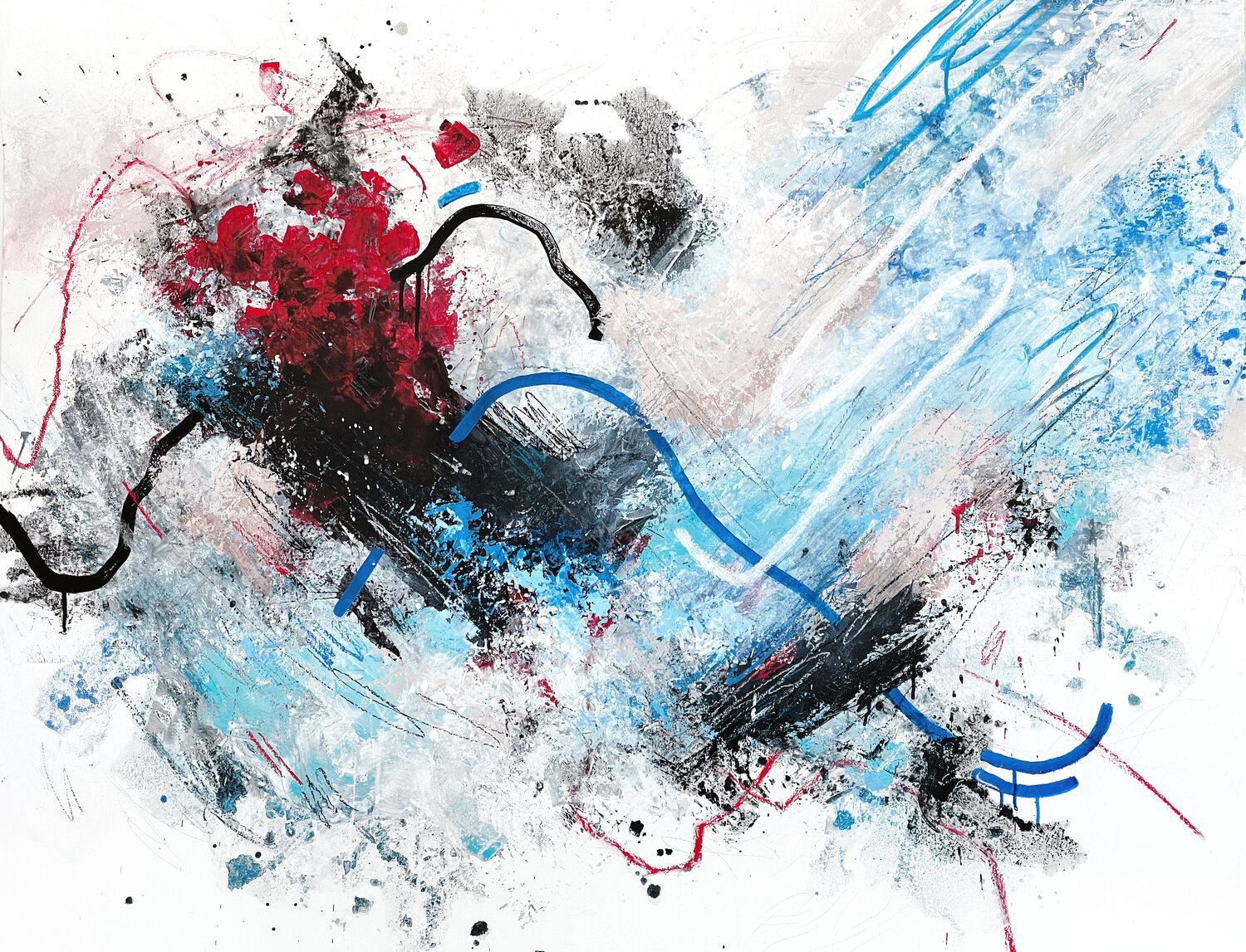 To Forget Impossible To Live Nataliia Chebarkova Original painting for sale