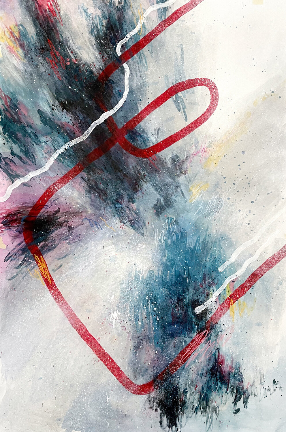 What Goes Around Comes Around Nataliia Chebarkova Original painting for sale