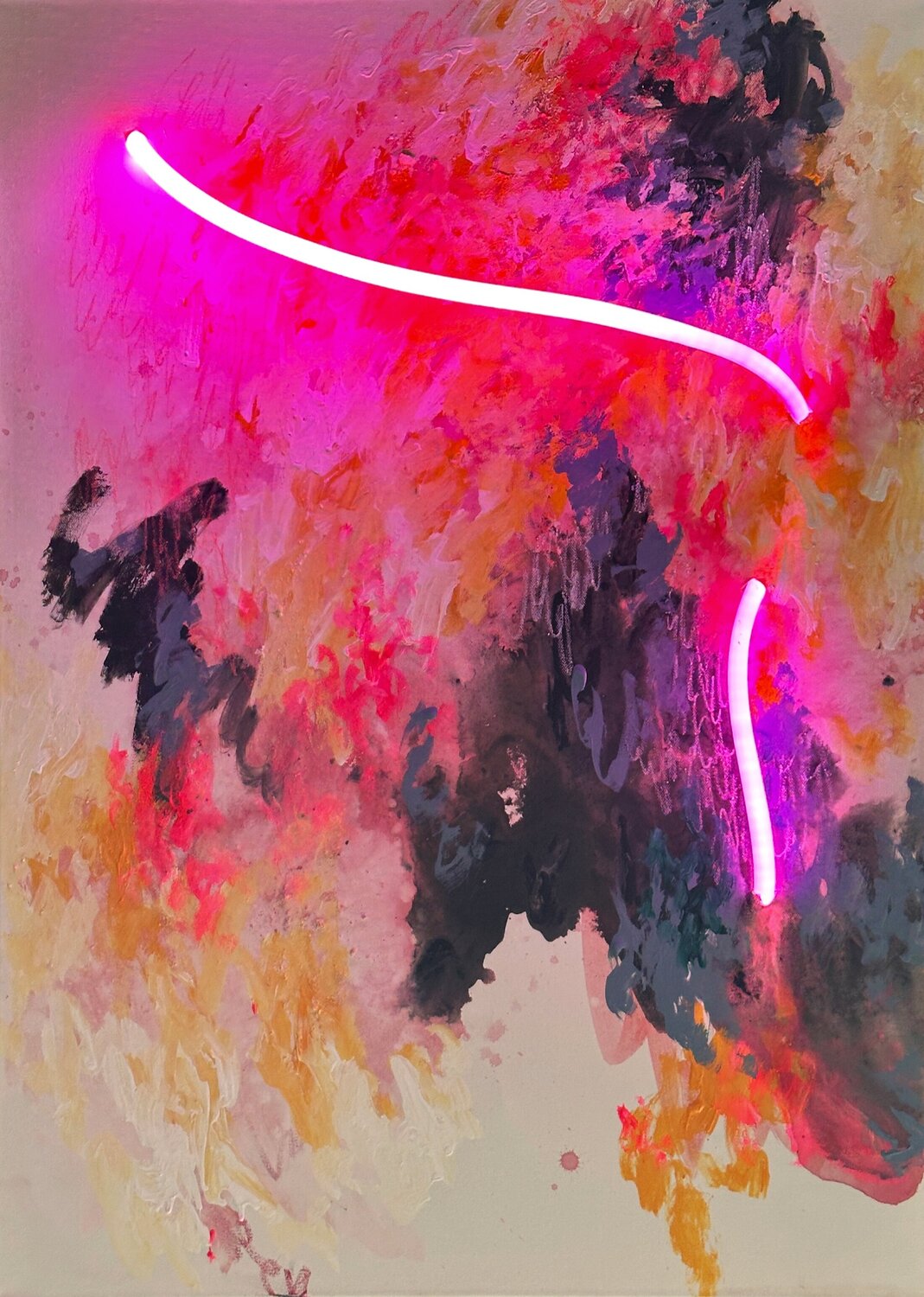 The Luckiest Nataliia Chebarkova Original painting for sale