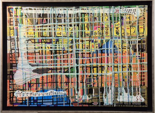 Ciudad interior by Ricardo Torres Martín, Painting for Sale on Select
