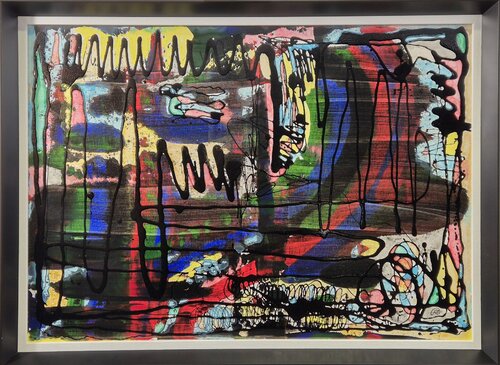 Campos de batalla cromáticos by Ricardo Torres Martín, Painting for Sale on Select