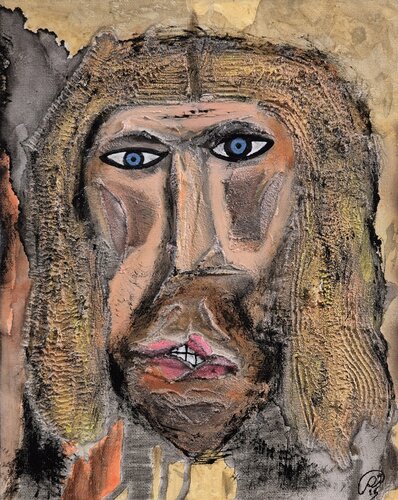 Rabia contenida by Ricardo Torres Martín, Painting for Sale on Select