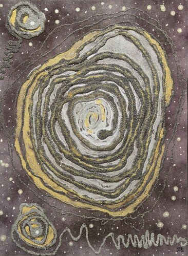 Galaxia by Ricardo Torres Martín, Painting for Sale on Select