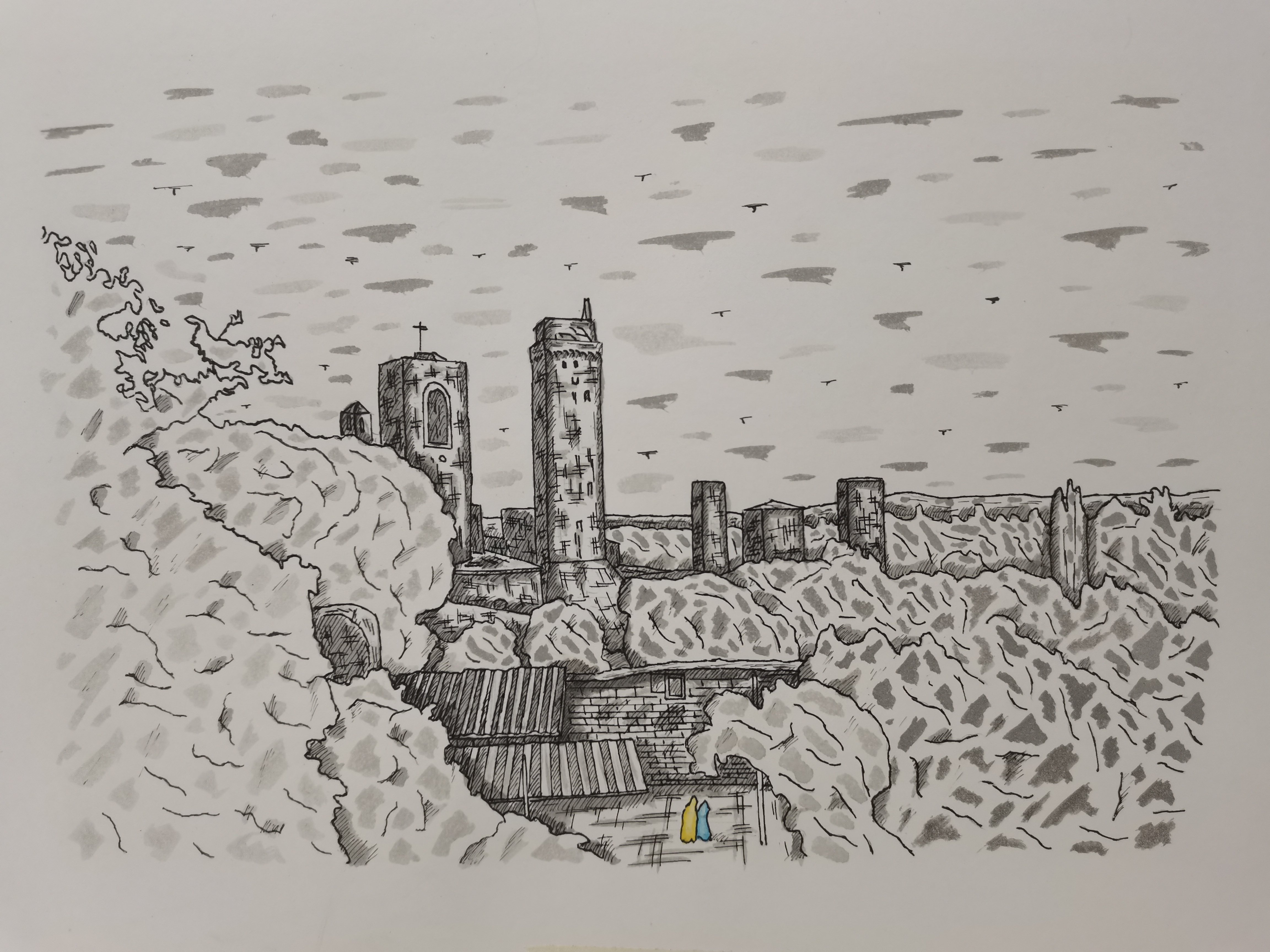 Le torri di San Gimignano