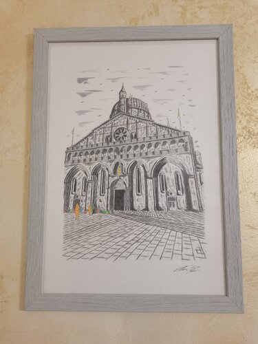 Il Santo by Christian Penta, Drawing for Sale on Select