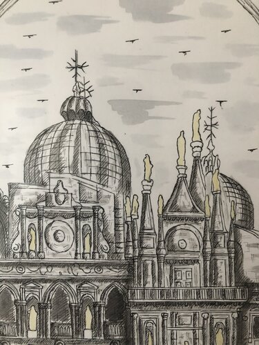 Bienvenidos by Christian Penta, Drawing for Sale on Select