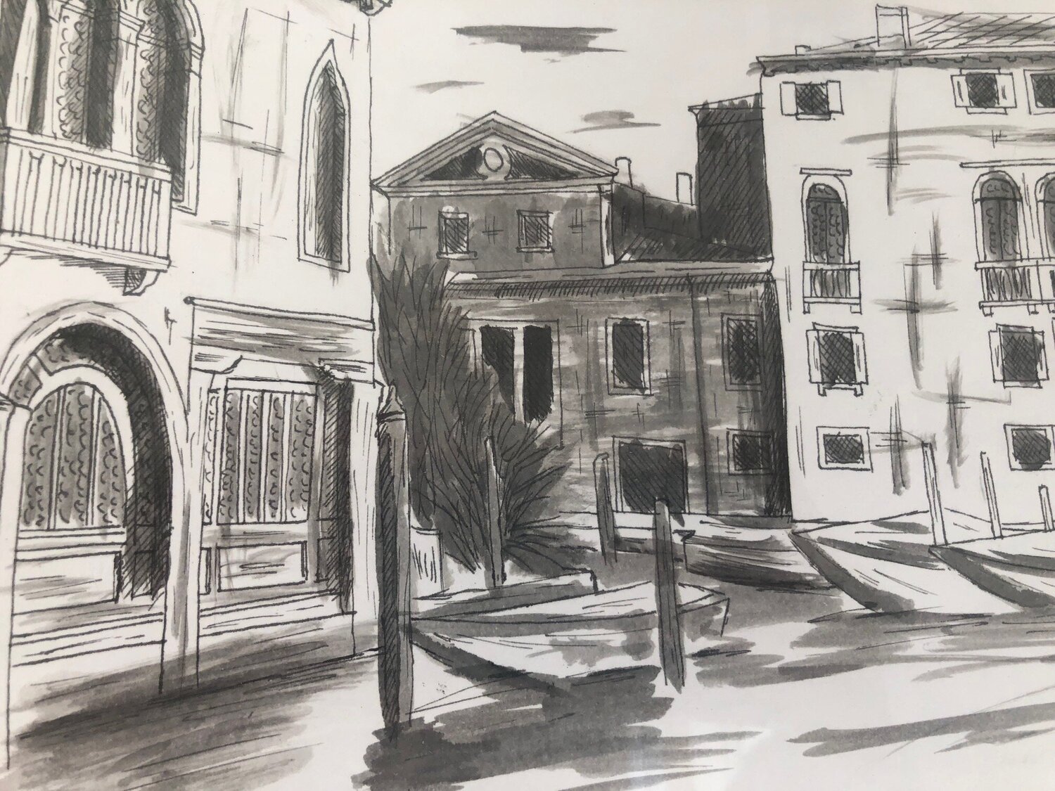 Venessia Christian Penta Drawing for sale