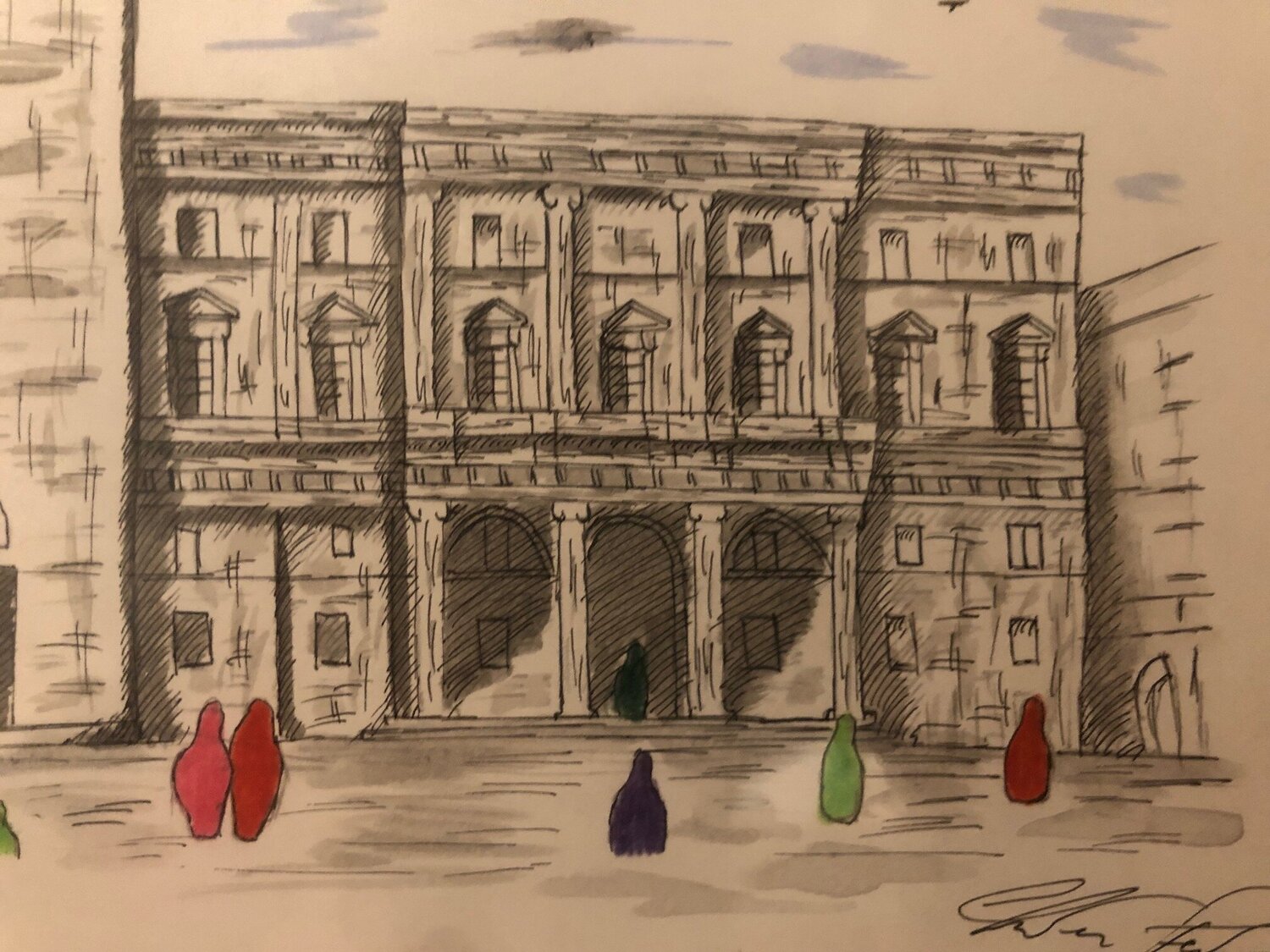 The Church Christian Penta Drawing for sale